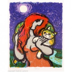 Original Kunst von Michael Leu "Good night baby II" kaufen Sie Bilder des bekannten amerikanischen Künstlers
