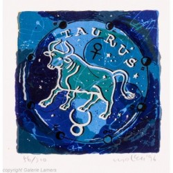 Original Kunst von Michael Leu "Sternzeichen Stier" kaufen Sie Bilder des bekannten amerikanischen Künstlers