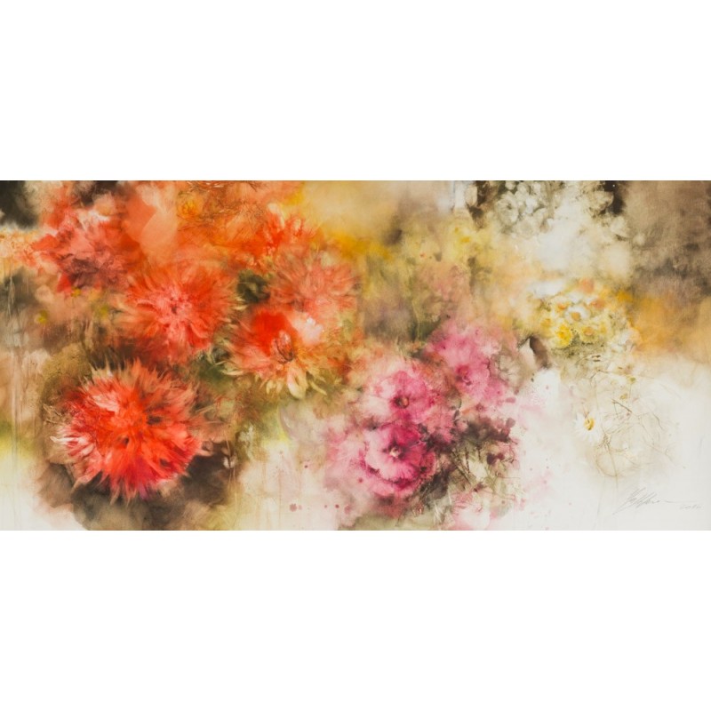 Gabriele Mierzwa "Floral -2016-4-" Original Kunstwerk Gemälde Bild
