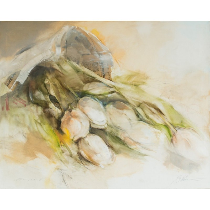 Gabriele Mierzwa "Floral -2011-10-" Original Kunstwerk Gemälde Bild