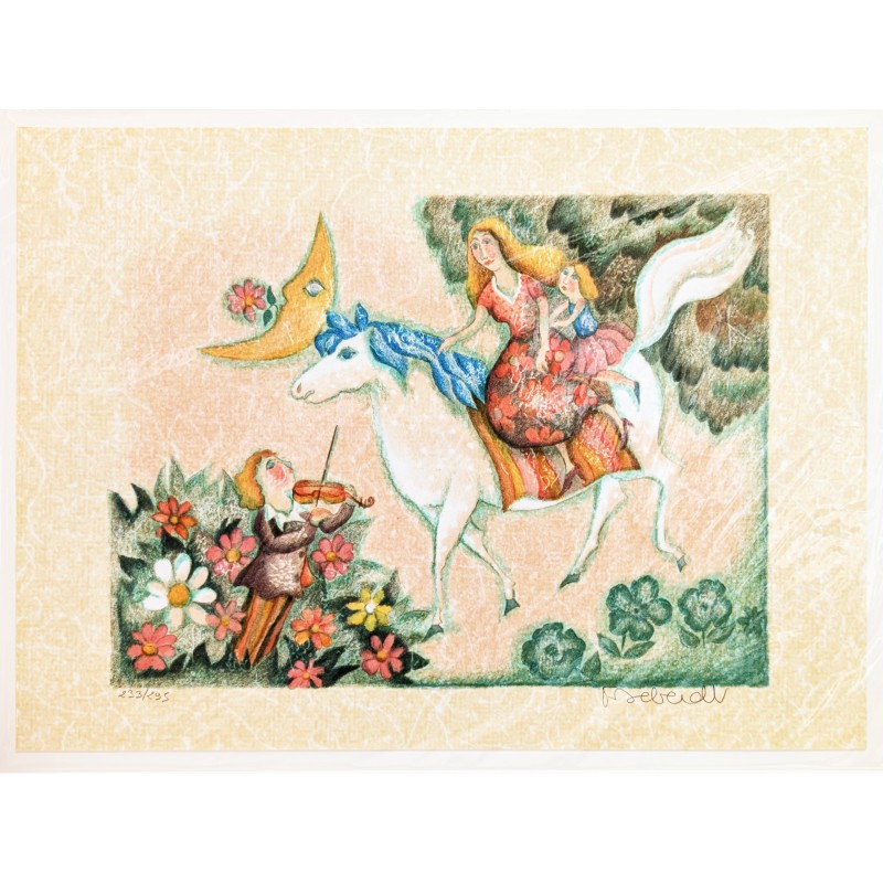 Francoise Deberdt - "Musashi I, Motiv 5" Original Bild-Kunst