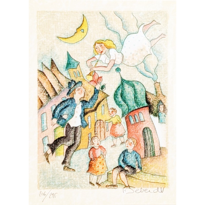 Francoise Deberdt - "Musashi II, Motiv 2" Original Bild-Kunst