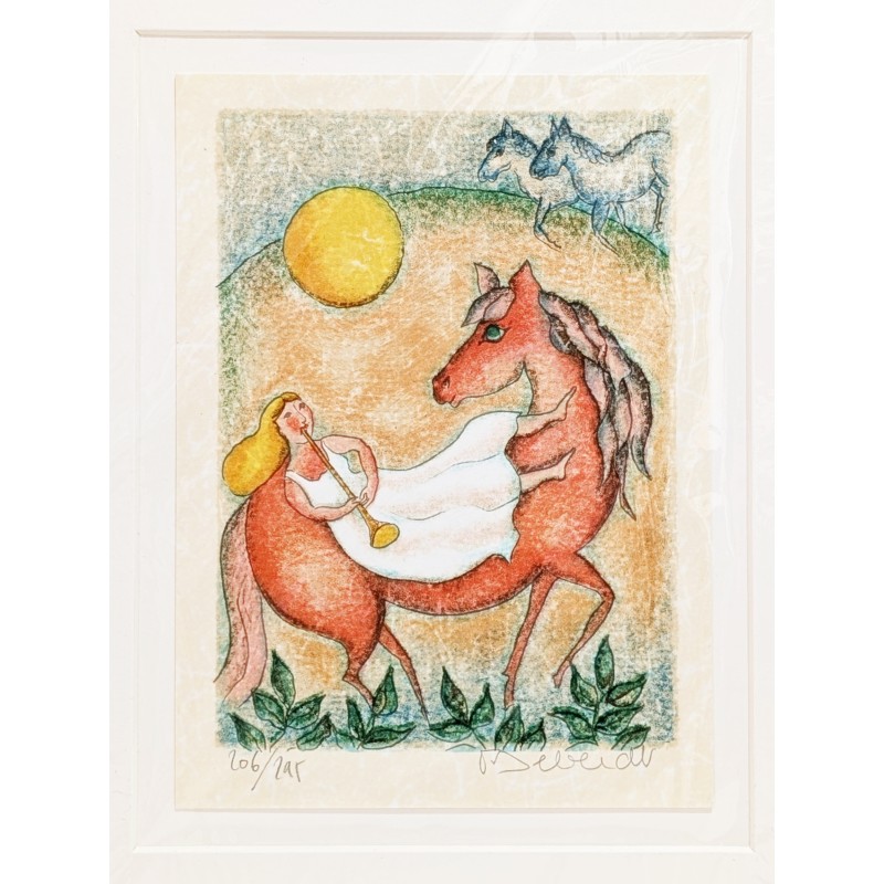 Francoise Deberdt - "Musashi II, Motiv 7" Original Bild-Kunst