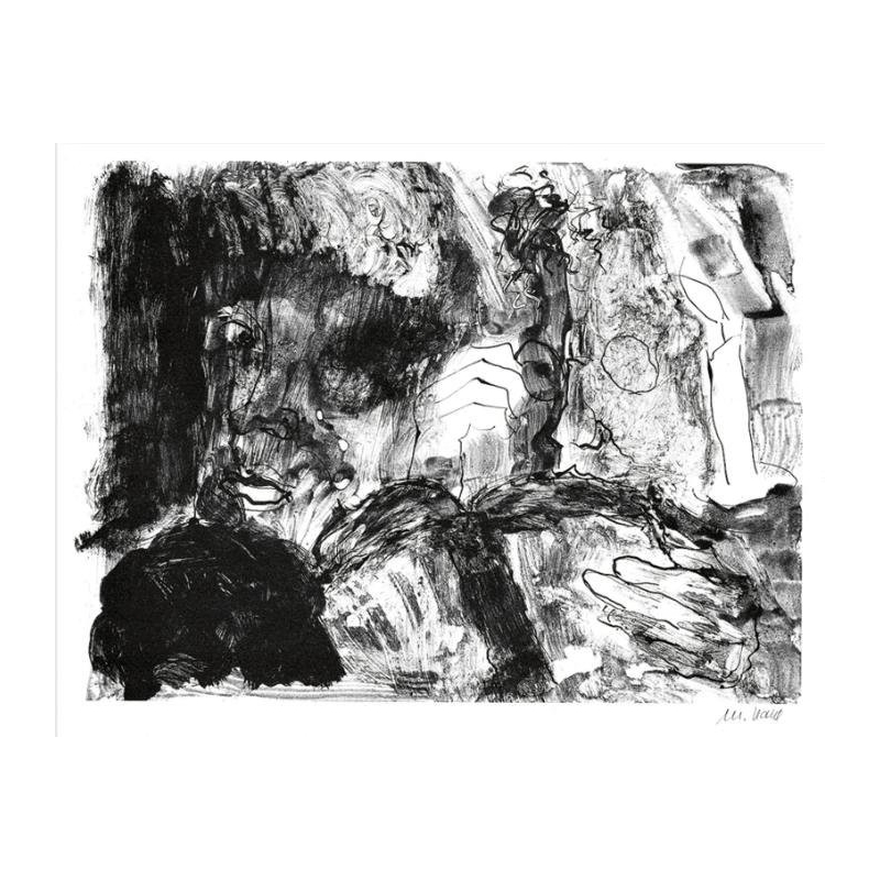 Licht und Finsternis (Mappenwerk \\Urfaust) | handsigniertes Original