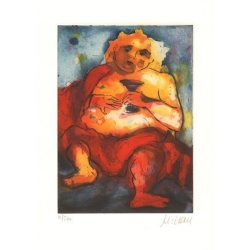 Armin Mueller-Stahl * Bacchus handsigniertes Original Kunst Bild kaufen