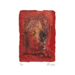 Armin Mueller-Stahl * Johann Wolfgang von Goethe handsigniertes Original Kunst Bild kaufen