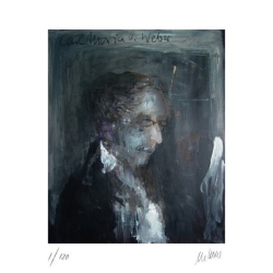 Armin Mueller-Stahl * Carl Maria von Weber handsigniertes Original Kunst Bild kaufen