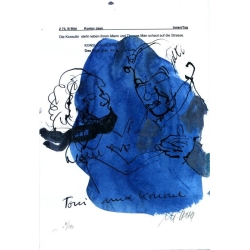 Das Original 'Tochter Toni und Jean Buddenbrock' wurde von Armin Mueller-Stahl handsigniert. Günstig kaufen.