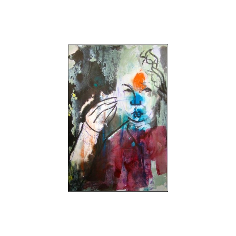 Armin Mueller-Stahl Kunst Bild kaufen Die Bühne der Träume | handsigniertes Original