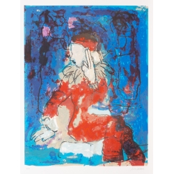 Armin Mueller-Stahl Kunst Bild kaufen Melancholie des Bajazzo | handsigniertes Original