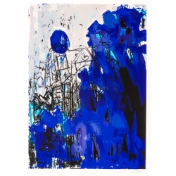 Armin Mueller-Stahl Kunst Bild kaufen Himmelwärts | handsigniertes Original