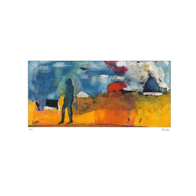 Das Original 'Sylt' wurde von Armin Mueller-Stahl handsigniert. Günstig kaufen.