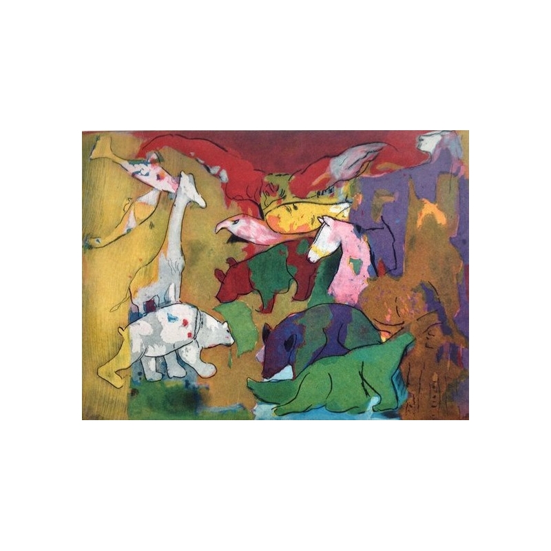 Armin Mueller-Stahl * Paradies handsigniertes Original Kunst Bild kaufen