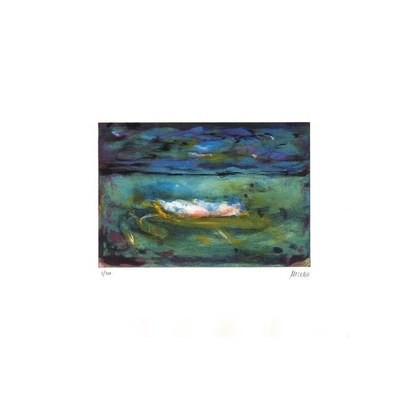 Armin Mueller-Stahl * Blick in die Weite handsigniertes Original Kunst Bild kaufen