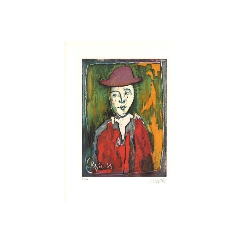 Armin Mueller-Stahl * Der Clown handsigniertes Original Kunst Bild kaufen