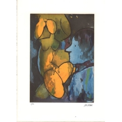 Armin Mueller-Stahl Kunst Bild kaufen Maler und Modell | handsigniertes Original