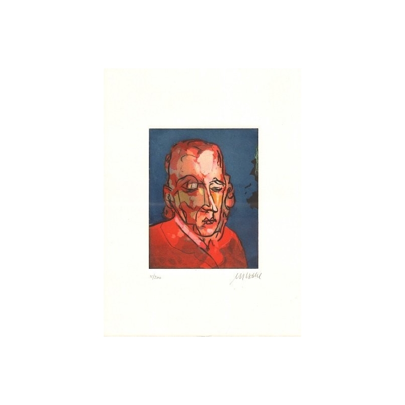 Armin Mueller-Stahl * Armer Poet handsigniertes Original Kunst Bild kaufen