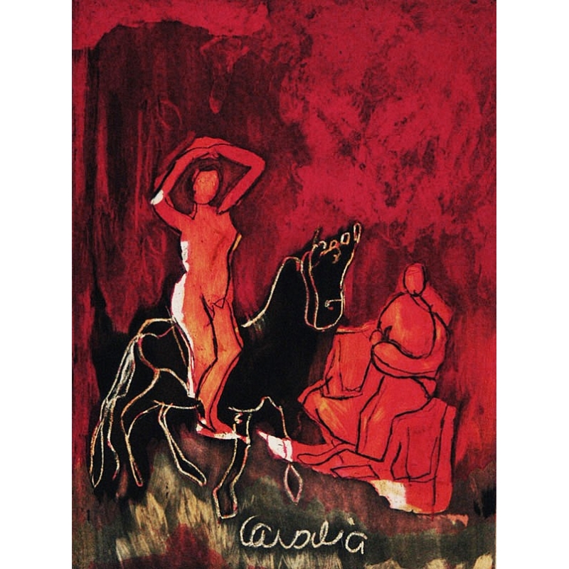 Armin Mueller-Stahl * Cavalia handsigniertes Original Kunst Bild kaufen