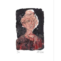 Armin Mueller-Stahl * Woody Allen handsigniertes Original Kunst Bild kaufen