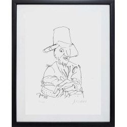 Das Original 'Jazz-Perkussionist' wurde von Armin Mueller-Stahl handsigniert. Günstig kaufen.