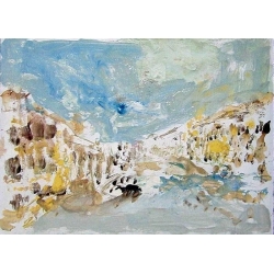 Armin Mueller-Stahl * Venedig handsigniertes Original Kunst Bild kaufen