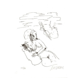 Armin Mueller-Stahl Kunst Bild kaufen Strandsonate | handsigniertes Original