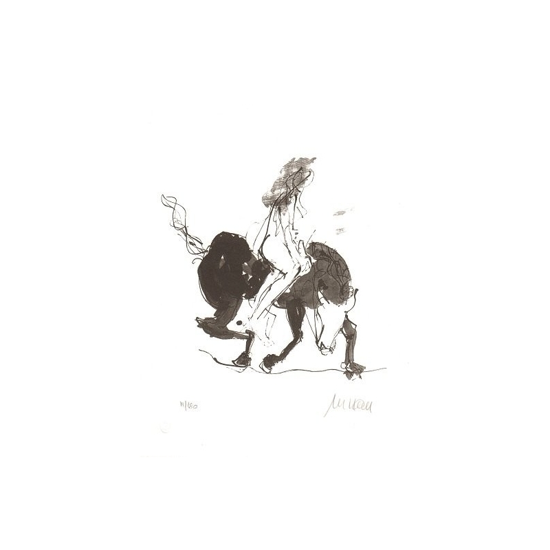 Armin Mueller-Stahl Kunst Bild kaufen Europa und der Stier | handsigniertes Original