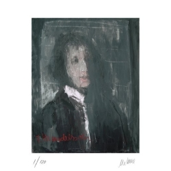 Armin Mueller-Stahl * Felix Mendelssohn-Bartholdy handsigniertes Original Kunst Bild kaufen