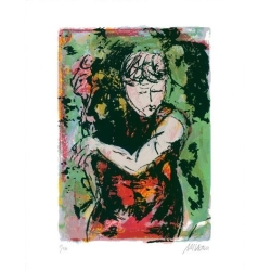 Armin Mueller-Stahl * Bühne frei handsigniertes Original Kunst Bild kaufen