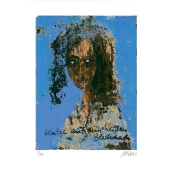 Armin Mueller-Stahl * Die Katze auf dem heißen Blechdach handsigniertes Original Kunst Bild kaufen