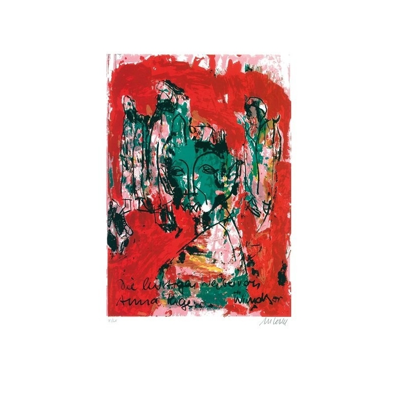 Armin Mueller-Stahl * Anna Page - Die lustigen Weiber von Windsor handsigniertes Original Kunst Bild kaufen