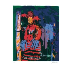 Armin Mueller-Stahl * Äbtissin - Die Kommödie der Irrungen handsigniertes Original Kunst Bild kaufen