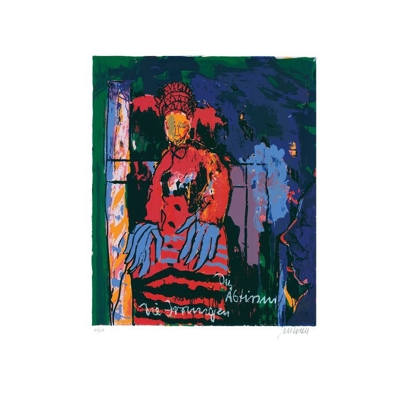 Armin Mueller-Stahl * Äbtissin - Die Kommödie der Irrungen handsigniertes Original Kunst Bild kaufen