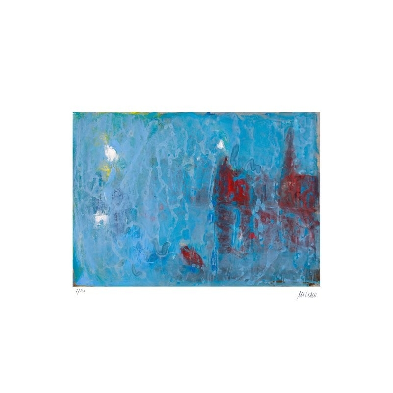 Armin Mueller-Stahl * Fata Morgana handsigniertes Original Kunst Bild kaufen