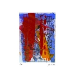 Armin Mueller-Stahl * Fromme Gesänge - Die Musik kommt handsigniertes Original Kunst Bild kaufen