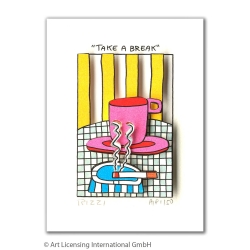 James Rizzi Bild "Take a break" kaufen