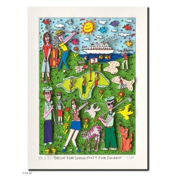 James Rizzi 3D Bilder kaufen hier "Drive for shop putt for dough"