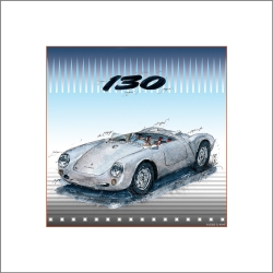 Leslie G. Hunt Original Bild Giclee Porsche 550 kaufen