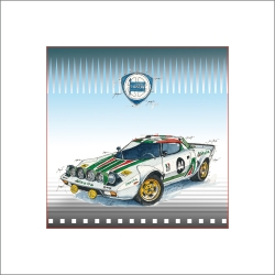 Leslie Hunt Bilder kaufen Original Lancia Stratos Giclee