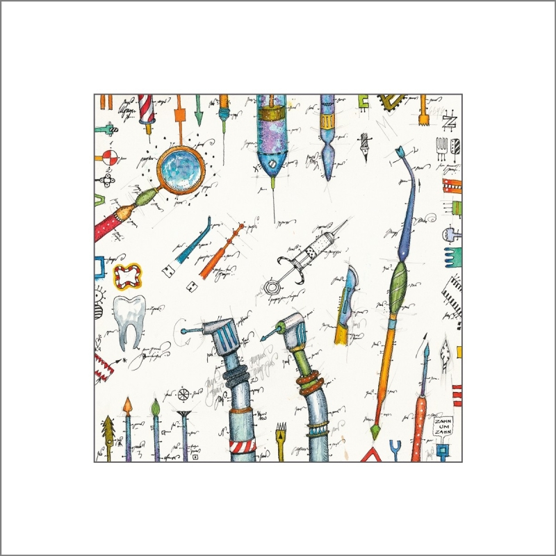 Leslie Hunt Bilder kaufen Original Zahn um Zahn Giclee