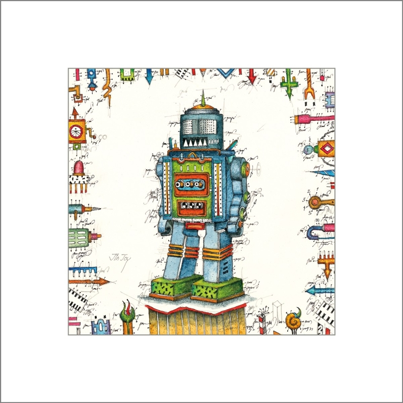 Leslie Hunt Bilder kaufen Original "Tin Toy" Giclee