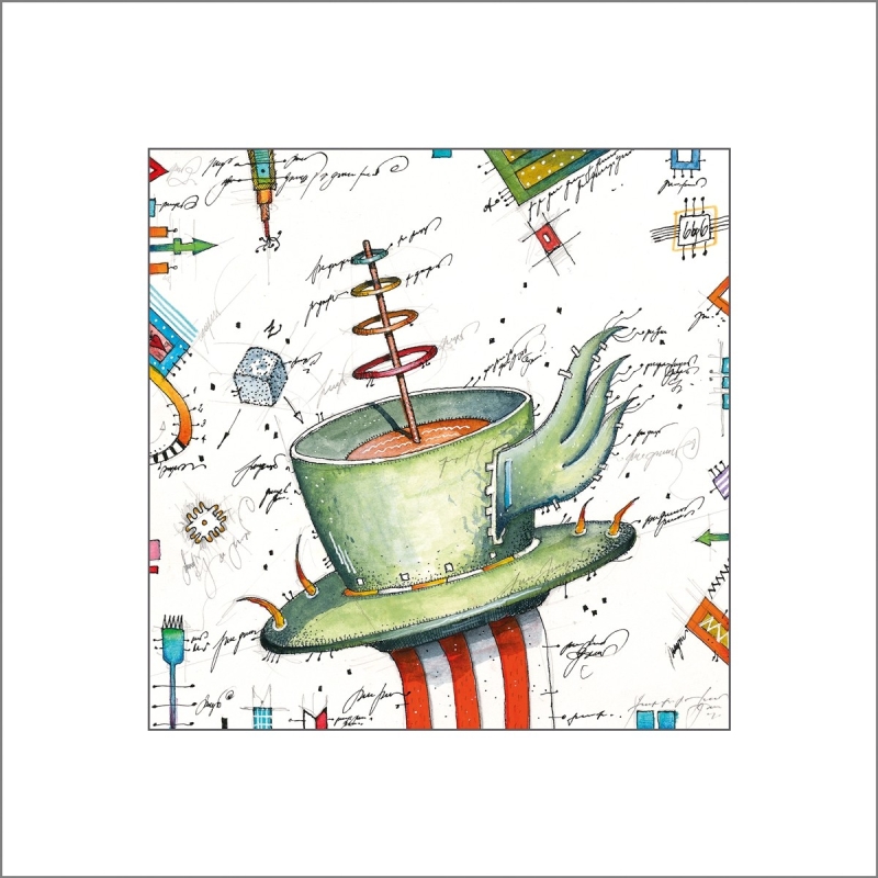 Leslie Hunt Bilder kaufen Original "Good Morning Coffee" Giclee