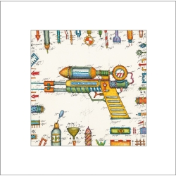 Leslie Hunt Bilder kaufen Original "Abkühltechnik" Giclee