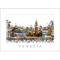 Leslie Hunt Bilder kaufen Original "Venezia" Venedig Giclee