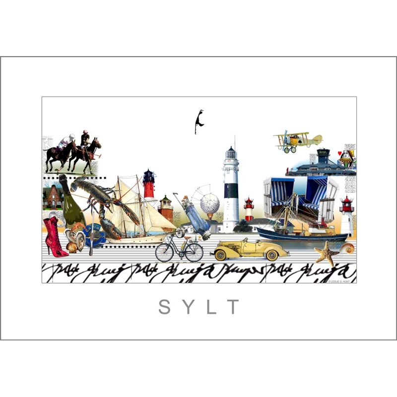 Leslie Hunt Bilder kaufen Original "Sylt" Giclee