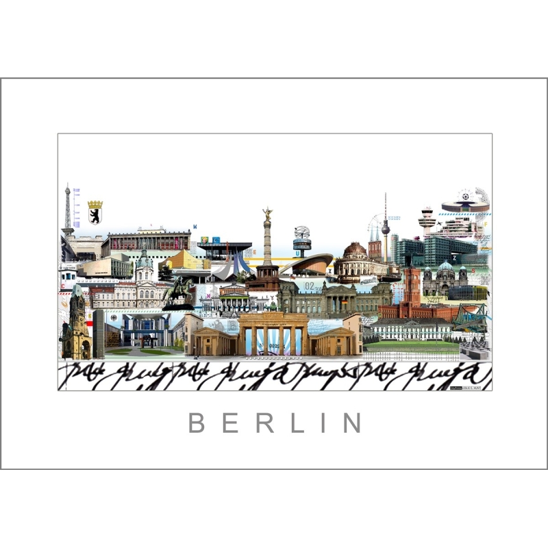 Leslie Hunt Bilder kaufen Original "Berlin" Giclee
