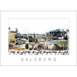 Leslie Hunt Bilder kaufen Original "Salzburg" Giclee