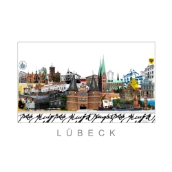 Leslie Hunt Original Giclee "Lübeck" kaufen