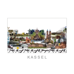 Leslie G. Hunt Original Bild kaufen "Kassel" handsigniert