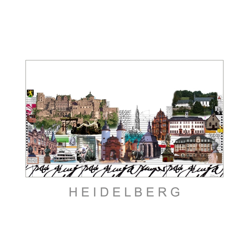 Leslie Hunt Original Bild kaufen "Heidelberg"